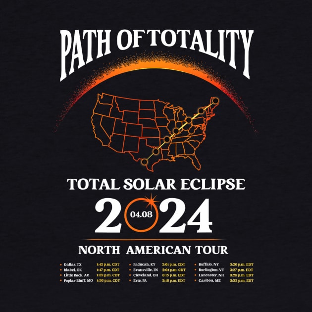 Solar Eclipse Path Of Totality Solar Eclipse April 8 2024 by klei-nhanss